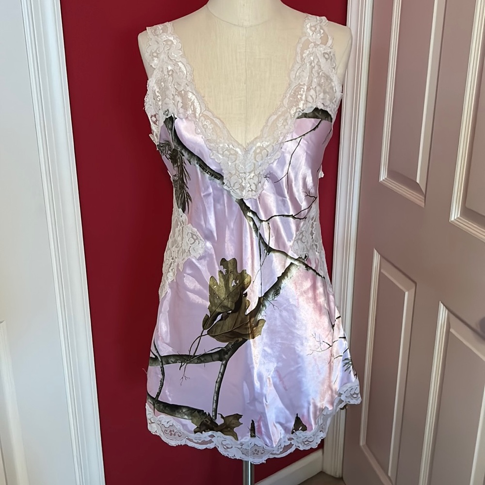 Realtree pink camo print nighty
